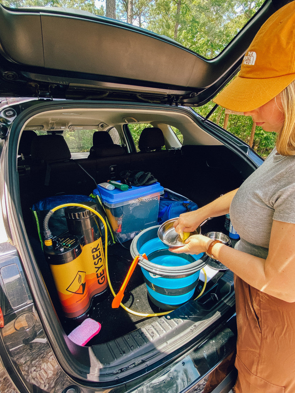 Geyser System - Heated Portable Camping Shower