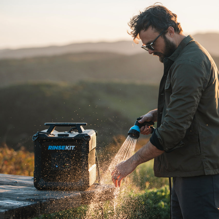 RinseKit - Cube Electric Portable Shower